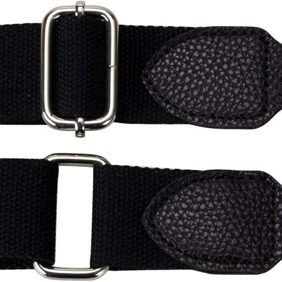 Crossbody Bag Strap Canvas Leather Adjustable Wide Shoulder Replacement - Picture 4 of 6